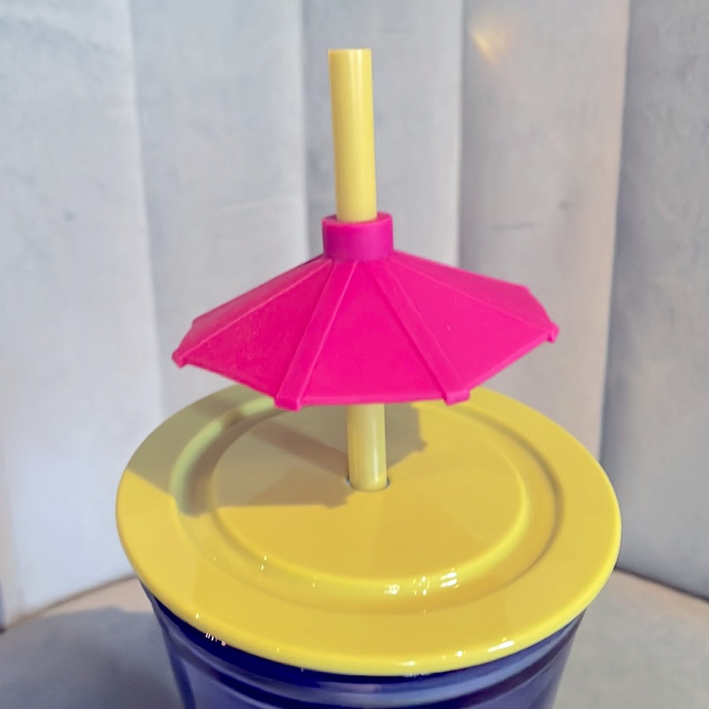 NWT Starbucks collector’s Hawaiian umbrella glass tumbler - 16 oz - Picture 4 of 7